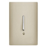 Conjunto Interruptor Pulsador Minuteria  - Novara Especiais Champanhe